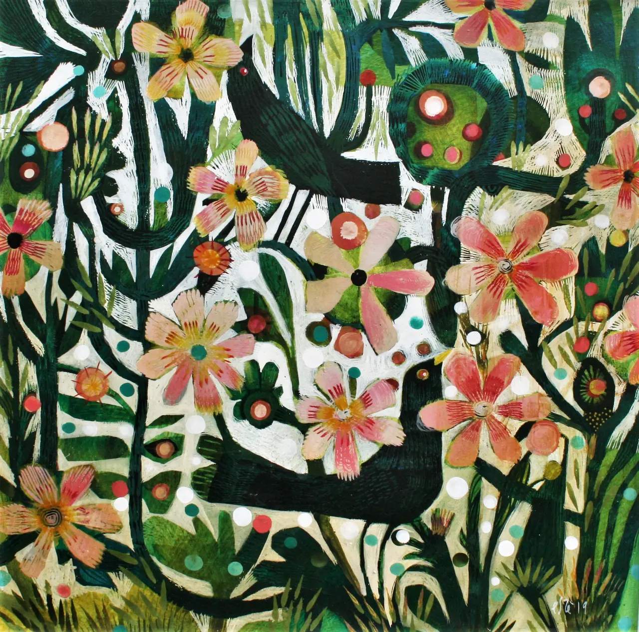 Este Macleod - two blackbirds